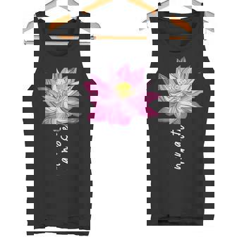 Namaste Fleur De Lotus Spirituelle Pour Yoga Et Méditation Débardeur e - Cadeauxyz