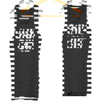 Native American Sous Chef Line Cook Cooking Tank Top - Monsterry