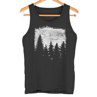 Nature Lover Outdoor Forest Wildlife Vintage Nature Tank Top - Monsterry