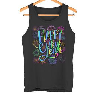 New Year's Eve Party Supplies Nye 2025 Happy New Year Tank Top - Geschenkecke