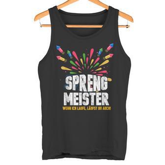 New Year's Eve Pyrotechnik Fireworks New Year Celebration Tank Top - Geschenkecke