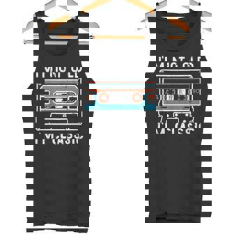 No Soyiejo Soy Clásico Cassette Retrointage Cita Camiseta sin mangas - Regaloses