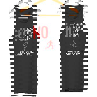 No Time Outs Half Time Bench Cross Country Running Shirt Tank Top - Monsterry