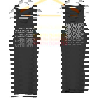 North Olmsted Ohio North Olmsted OH Retro Vintage Text Tank Top - Monsterry