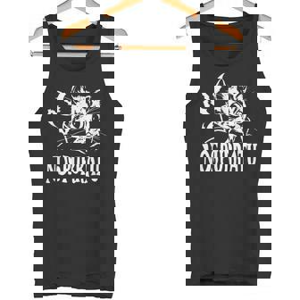 Nos-Purr-Atu Vampire Kitty Cat Lover For Goth Horror Fan Tank Top - Monsterry