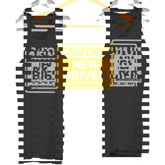 Nuevo Conductor Divertido Precaución Be Afraid Nuevo Conductor Regalo Camiseta sin mangas - Regaloses