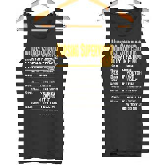 Nursing Supervisor Hourly Rate Nursing Director Tank Top - Monsterry