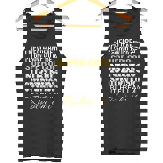Nursing Supervisor Tshirt Tank Top - Monsterry