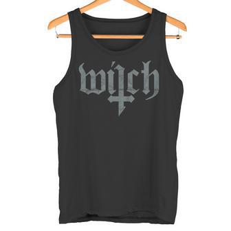 Occult Witch Satan Gothic Grunge Satan Devil Witch Tank Top - Geschenkecke