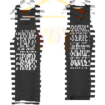 Occupational Therapist OT Therapy Fine Motor Promoter Cute Tank Top - Monsterry