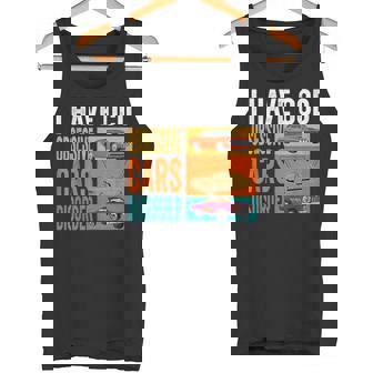 I Have OCD Obsessive Car Disorder Cars Drift Lover Tank Top - Monsterry