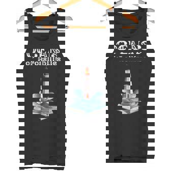 Oceans Of Possibilities Summer Reading 2022 Librarian Tank Top - Monsterry