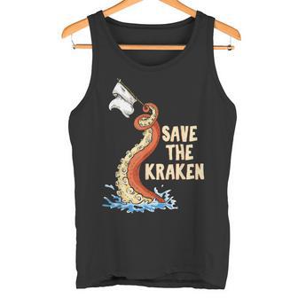 Octopus Save The Kraken Tank Top - Geschenkecke