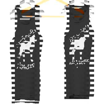 Get Off Your High Horse Truth Text Tank Top - Monsterry