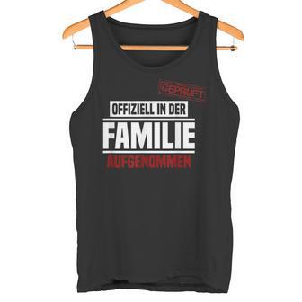 Official Son-In-Law In The Family Tank Top - Geschenkecke