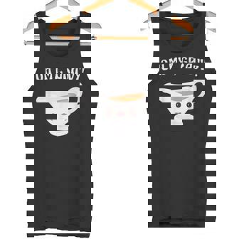 Oh My Gravy OMG Cute Kawaii Thanksgiving Gravy Boat Tank Top - Monsterry