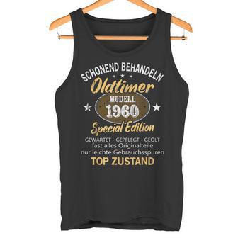 Oldtimer Baujahr 1960 Geborenintage 1960 Birthday S Tank Top - Geschenkecke