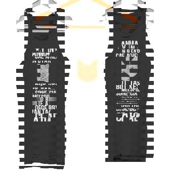 To Be Orange Tabby Cat Dad Orange Tabby Cat Owner Tank Top - Monsterry