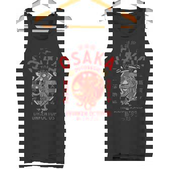 Osaka Japón Dotonbori Pulpo Borracho Camiseta sin mangas - Regaloses