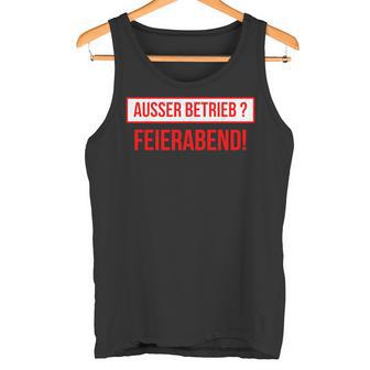 Out-Operation Patience Thread Is Ricked Off Evening Tank Top - Geschenkecke