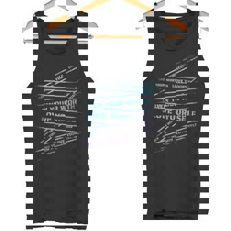 Own Your Worth Love Yourself Self Worth Care Tank Top - Monsterry