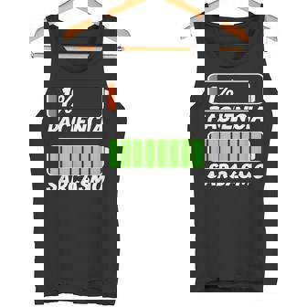 Paciencia Sarcasmo Mamá Papá Pareja Cumpleaños Pijama Camiseta sin mangas - Regaloses