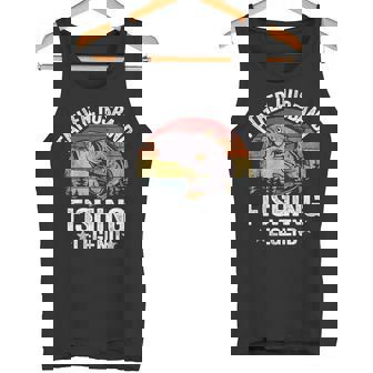 Padre Marido Pesca Leyenda Daddy Hombres Abuelo Pesca Camiseta sin mangas - Regaloses