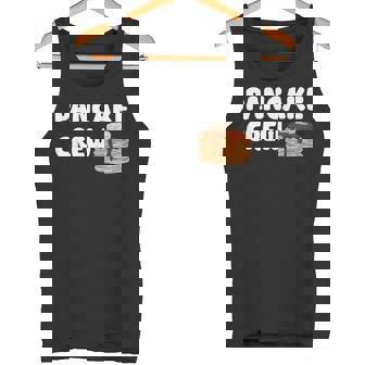 Pancake Crew Pancake Lover Pancake Christmas Pajama Tank Top - Monsterry