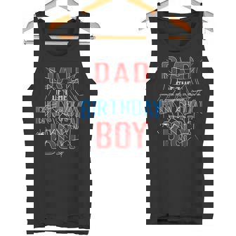 Papá Of The Birthday Boy Spider Web Bday Boy Spider Lover Camiseta sin mangas - Regaloses