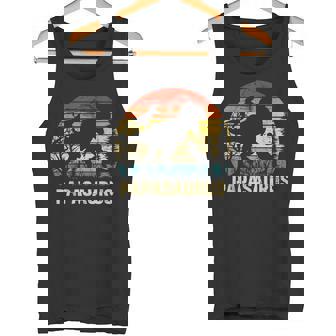 Papa Dinosaur Papasaurus 2 Dos Niños Navidad Navidad Camiseta sin mangas - Regaloses