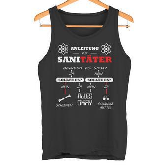 Paramedic Instructions Emergency Paramedic Checklist Sani Tank Top - Geschenkecke