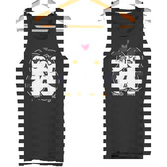 Pareja Pingüinos Enlove Pareja Camiseta sin mangas - Regaloses