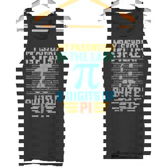 My Password Is The Last 8 Digits Of Pi Pi Day Camiseta sin mangas - Regaloses