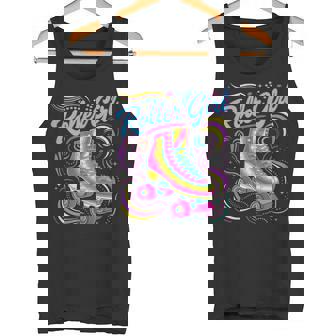 Patines De Ruedas Para Niñas De Los Años 70 80 90 Patines De Ruedas Camiseta sin mangas - Regaloses