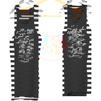 Patriotic USA Flag Military Appreciation Thank You Military Tank Top - Monsterry