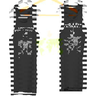 Peas On Earth World Peace Funny Pun Food Lover Tank Top - Monsterry