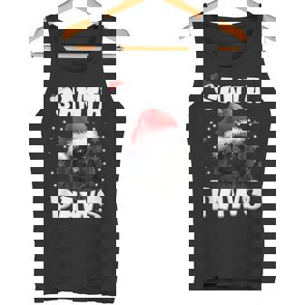 Pekingese Christmas Lights Tree Dog Lover Xmas Tank Top - Monsterry