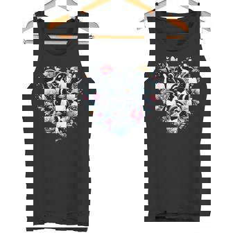 Penguins Love Beautiful Colorful Penguin Art Animal Tank Top - Monsterry