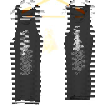 Perro De La Pradera De Bolsillo Divertido Perro De La Pradera En El Bolsillo Sin Mangas Camiseta sin mangas - Regaloses