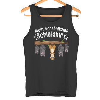 My Personal Sleep Meerkat With Bats Tank Top - Geschenkecke