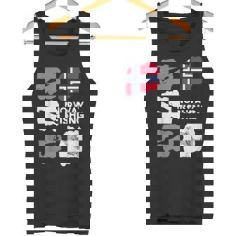 Pesca En Noruega Camiseta sin mangas - Regaloses