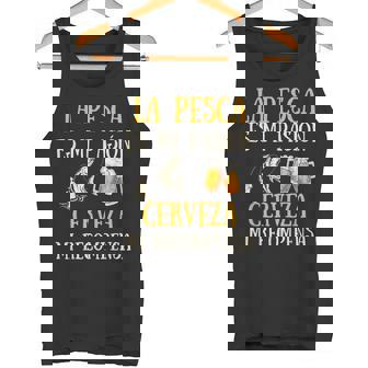 Pesca Hombre Divertido Idea De Regalo Pescador Cerveza Camiseta sin mangas - Regaloses