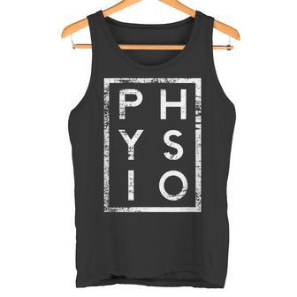 Physio Minimalism Physiotherapist Tank Top - Geschenkecke