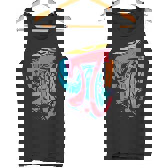 Pi Day Shirt Cubist 314 Pi Number Symbol Math Science Tank Top - Monsterry