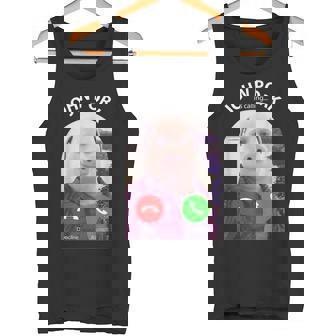Pig Meme John Pork Is Calling Answer Call Phone Tank Top - Monsterry