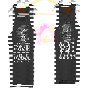 Pink Skull & Swords Happy Day To Me You Pirate Nana Grandma Tank Top - Monsterry