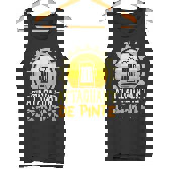 Pint Attacker Drinking Glass Liquor Cider Beverages Tank Top - Monsterry