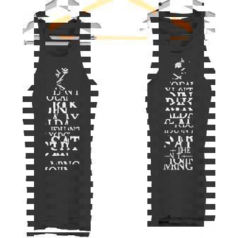 Pirate You Can't Drink All Day Gasparilla Tank Top Tank Top - Monsterry