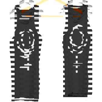 Pluto Symbol – Planet Astrology Zodiac Mystic Occult Witchy Tank Top - Monsterry