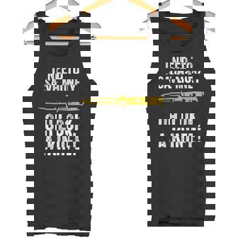 Pocket Knifes Collector Oh Look A Knife Tank Top - Monsterry
